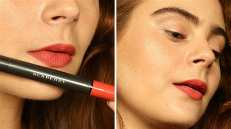 burberry lip velvet crush sheer-matte stain review|burberry lip balm reviews.